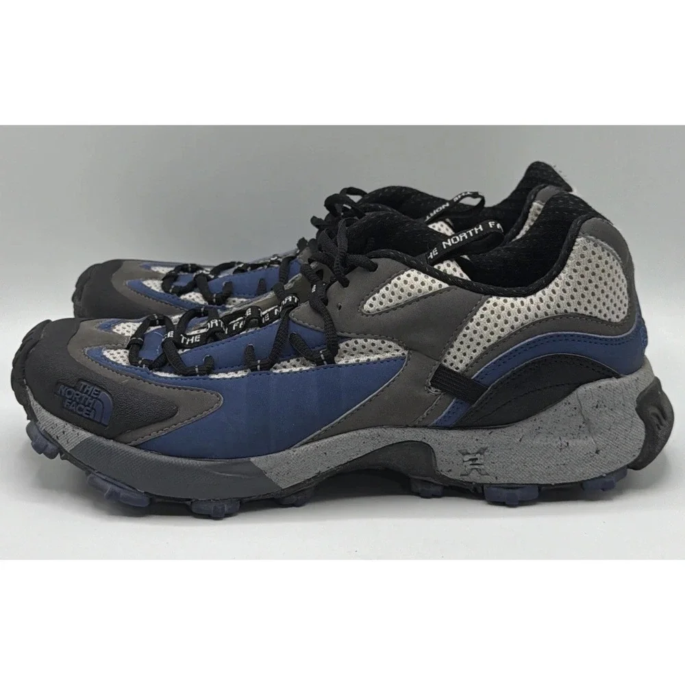 The North Face 2X Roll Control Hiking Shoes. Blue/Gray/Black Men's Sz. 11